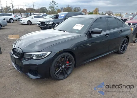 2021 BMW 3 Series M340I xDrive из США, поврежденный, VIN WBA5U9C04MFK14869